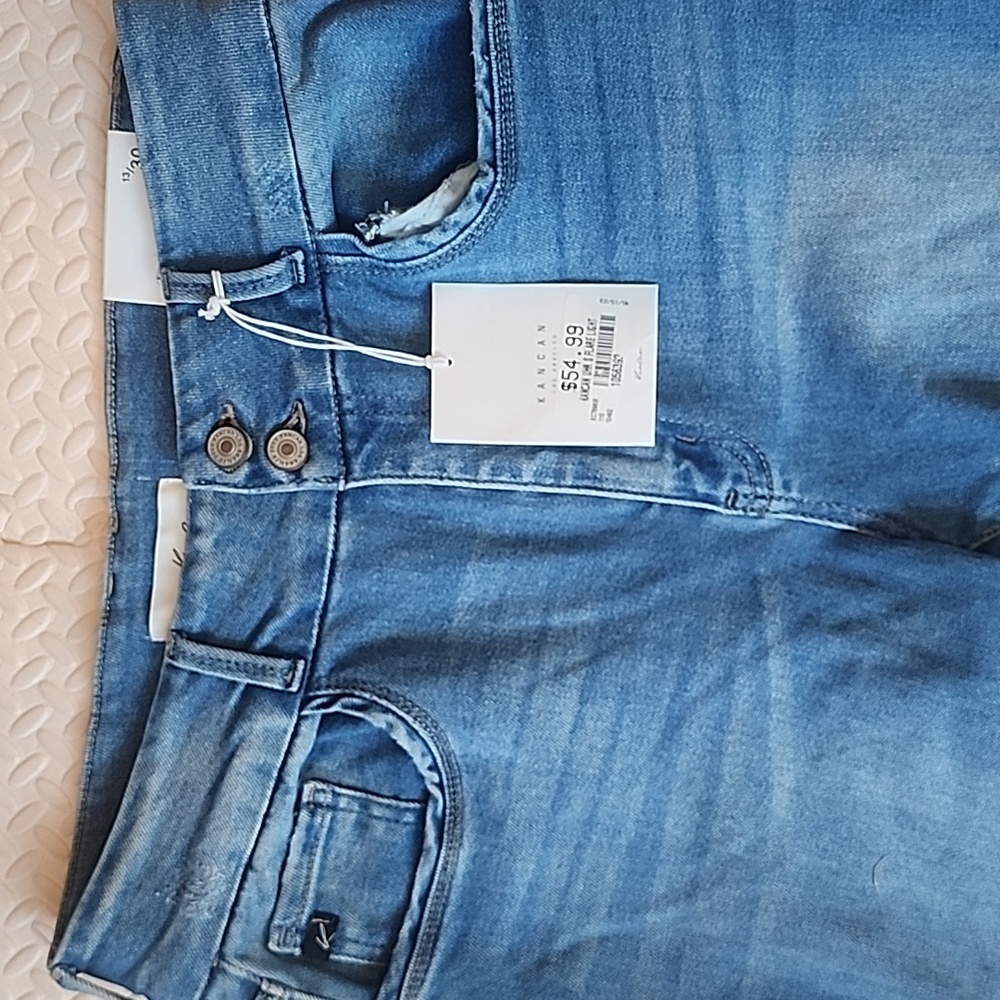 KanCan Light Blue Flare Jeans - Picture 4 of 6